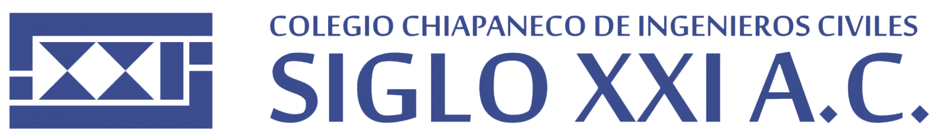 Colegio Chiapaneco de Ingenieros Civiles Siglo XXI_Logo